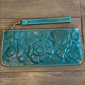 Green Patricia Nash Wristlet